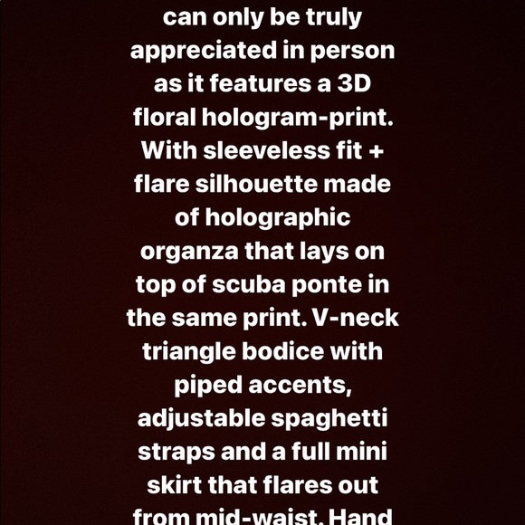 UO  silence  + noise 3D Floral Cocktail Party Fit + Flare Mini Dress - Picture 14 of 15